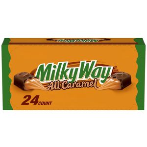Barra de Chocolate con Leche y Caramelo MILKY WAY, Tamaño Completo, 1.55 Oz, Paquete Individual, 24 Unidades - Product Image 1