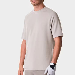 T-shirts pour hommes de haute qualité, manches courtes, vêtements d'été décontractés, 100% coton, couleur unie, col rond, style streetwear, coupe régulière - Product Image 3