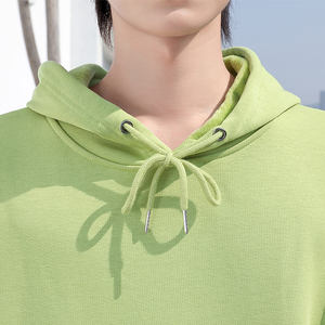 300 GSM sudaderas con capucha bordadas algodón Unisex de gran tamaño cómodo Elegante ropa informal a granel precio de fábrica al por mayor suministro personalizado - Product Image 4