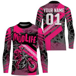 T-shirt de course d'été personnalisable en gros respirant Pit Crew Design Auto & Motorcycle Impression sublimée quantité minimale de commande bas - Product Image 5