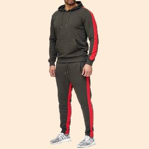 Conjunto de chándal de algodón de peso pesado para hombre, ropa deportiva de alta calidad, Sudadera con capucha, pantalones de chándal con logotipo personalizado de talla grande a la moda para el invierno - Product Image 4