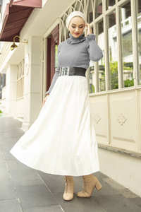 New Season Women's Winter Islamic <b>Clothing</b> Modest Dresses Ethnic High Quality <b>Turkish</b> Abaya Jacket Tunic Knitwear Cardigan Hijab - Product Image 5