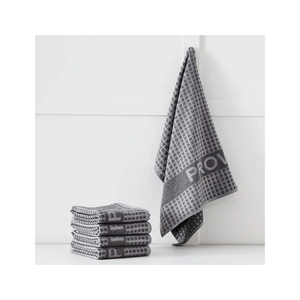 ผ้าเช็ดมือทำครัวลายสก็อต ยี่ห้อ JAI Cotton ผ้าฝ้ายออร์แกนิค 100% ซับน้ำเร็ว ปักลาย ใช้ในบ้าน ได้รับการรับรองมาตรฐาน GOTS จัดส่งจากทัมมิลนาฏูด - Product Image 1