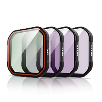 Logo/emballage personnalisés disponibles : Kit de filtres d'objectif CPL ND8 ND16 ND32 pour Insta360 Ace Pro 2 Accessoires d'appareil photo à densité neutre