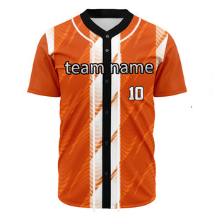Maillot de baseball personnalisé en sublimation pour hommes, respirant, en polyester, uniforme, broderie, impression, maillot de softball vierge, uniformes - Product Image 5