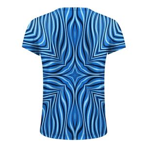 T-shirt à la mode 100 en coton pour hommes entièrement personnalisé à manches courtes col rond imprimé vêtements de mode pour la rue et un usage décontracté - Product Image 2