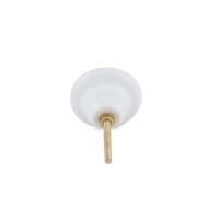 Bouton en céramique d'abeille fait à la main avec motif floral | Tiroir décoratif pour cuisine, armoire, commode et décoration de meubles