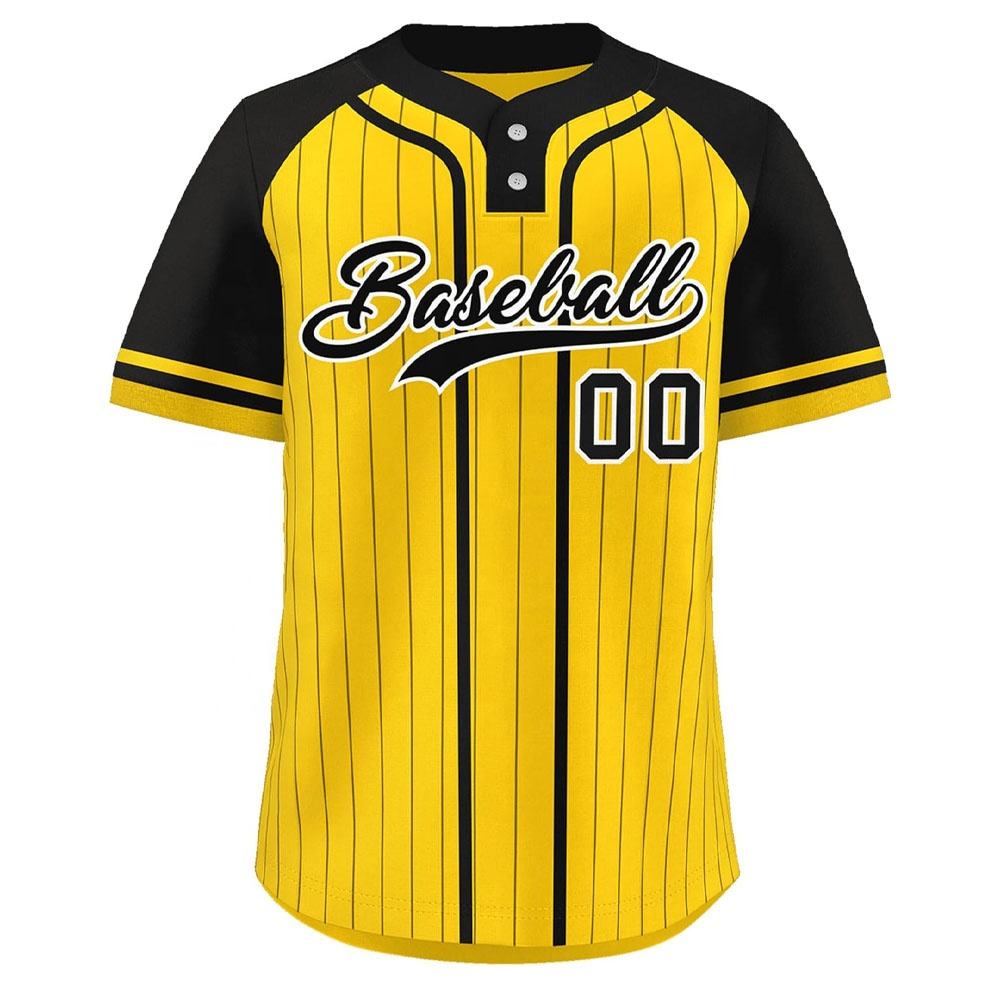 Wholesale Softball Baseball Team Uniform Sports Custom Sublimation  Pinstriped Baseball Jersey