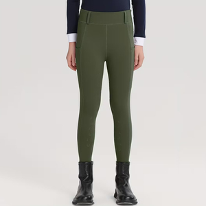 <b>Women's</b> High Quality Horse Riding <b>Tights</b> Latest Style Equestrian Breeches Regular Fit <b>Compression</b> Riding Pants Elastic Leg - Product Image 1