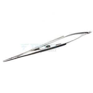 Porta Agujas Castroviejo Hecho a Medida de 140 mm, Porta Agujas Castroviejo de Acero Inoxidable de 140 mm en Venta - Product Image 3