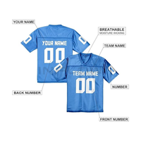 Meilleurs maillots de football américain pour collège, respirants, à manches courtes, pour hommes, de haute qualité, personnalisables pour équipe, 100 % polyester, séchage rapide