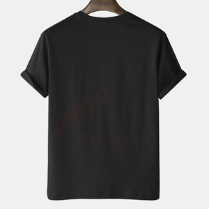เสื้อยืดผู้ชายสั่งทำพิเศษ ลายเรียบ ผ้าโพลีเอสเตอร์/คอตตอน ขนาดสั่งทำได้ ราคาขายส่ง โลโก้สั่งทำได้ กันยับ - Product Image 2