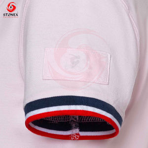 Polos Venta al por mayor Polo de punto Camiseta Mujer Poliéster Logotipo personalizado con tela de alta calidad - Product Image 3