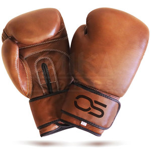 Gants de boxe en cuir légers de haute qualité de 12oz les plus vendus avec équipement de sport confortable avec logo personnalisé pour adultes Arts martiaux - Product Image 3