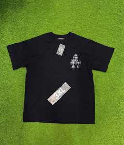 เสื้อยืดแบรนด์เนมผ้าฝ้าย100% ของผู้ชายเสื้อยืดคุณภาพสูงกันยับออกแบบได้ตามต้องการเสื้อผ้าแนวสตรีทแบบหลวมระบายอากาศได้ดี - Product Image 1