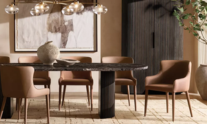 <span class=keywords><strong>Tavolo</strong></span> da Pranzo Moderno di Lusso con Piano in Marmo Naturale e Base in <span class=keywords><strong>Legno</strong></span>, Colore Personalizzabile per Sala da Pranzo - Product Image 3