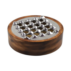 Aluminio de calidad estándar y metal de madera con diseño de acabado Chapado en bandeja de humo de dieciséis rejillas - Product Image 2