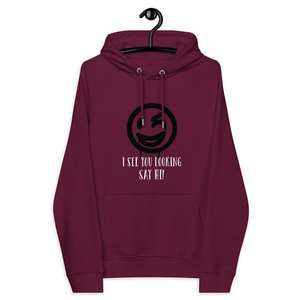 Unisex Cotton Blended Printed Hoodie Burgundy <b>Pullover</b> Hooded 100% Cotton Screen Printed Logos Basics Hoodies Top For <b>Men</b> - Product Image 1