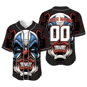 Conjunto de camiseta de béisbol negra personalizada de alta calidad, uniforme de competición juvenil transpirable, venta de fábrica - Product Image 3