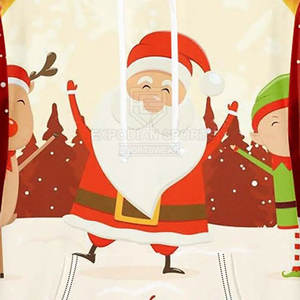 Sweat à capuche de noël hommes décontracté hiver chaud 100% coton solide imprimé pull à capuche de haute qualité - Product Image 6