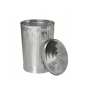 Handcrafted metal waste <b>bin</b> <b>with</b> a sleek and attractive appearance for premium homes resorts and reception areas - Product Image 2