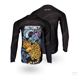 เสื้อรัดกล้ามเนื้อ MMA คุณภาพดีที่สุด ขายส่ง ออกแบบเองได้ พิมพ์ลายแบบระเหิด ระบายอากาศดี ยาว แห้งเร็ว เหมาะสำหรับออกกำลังกาย - Product Image 1