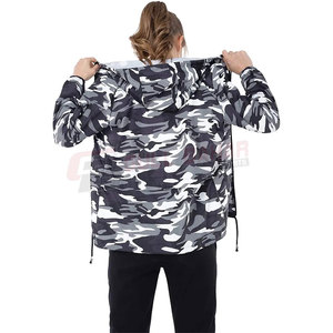 Chaqueta cortavientos informal para mujer, duradera y transpirable para ropa de calle de invierno con estampados coloridos - Product Image 5
