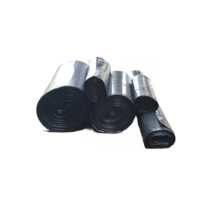 Sac à soufflets latéraux biodégradable de qualité supérieure, robuste, avec fond gaufré, scellage étoilé, écologique, résistant à l'humidité, pour poubelle (vente en gros)