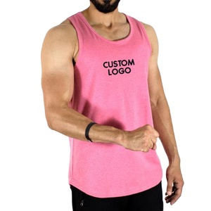 Débardeur homme de haute qualité pour l'été avec logo personnalisé, vêtements de sport confortables et en coton, débardeur homme personnalisé pour la saison. - Product Image 2