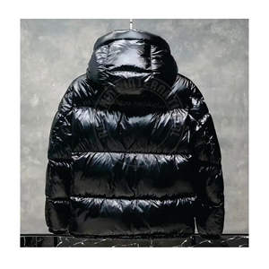 Chaqueta Acolchada de Diseño Personalizado para Hombre, Chaqueta Cortavientos de Invierno de Alta Calidad, Relleno Interior Acolchado - Product Image 3