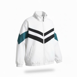 Wholesale New Designer Polyester/Nylon Windbreakers Jacket Stand Reversible Custom High Quality Waterproof Plus Size Winter - Product Image 5