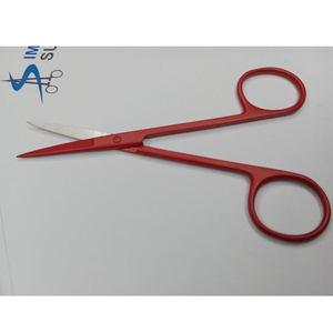 Durable stainless steel iris scissor sharp surgical scissors ophthalmic micro <strong>dissection</strong> beauty <strong>instruments</strong> wholesale - Product Image 1
