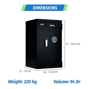 Electronic Home <b>safe</b> Matrix - Product Image 3