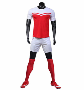Ensemble d'uniformes de football américain unisexe, style streetwear décontracté, grandes tailles, respirant, séchage rapide, manches courtes, vente en gros - Product Image 5