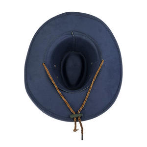 Nuevos sombreros de vaquero de cuero al aire libre para hombres de vaquero occidental personalizados Sombreros de vaquero en cuero genuino Sombreros de moda al por mayor - Product Image 4