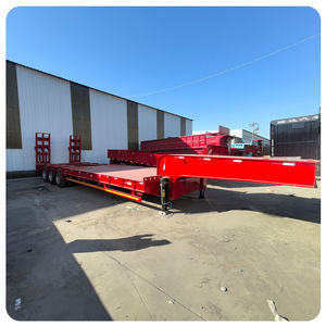 Semirremolque <span class=keywords><strong>de</strong></span> Plataforma Nueva <span class=keywords><strong>de</strong></span> 60 Toneladas, 3 <span class=keywords><strong>Ejes</strong></span>, Suspensión <span class=keywords><strong>de</strong></span> Placa <span class=keywords><strong>de</strong></span> Acero, Semirremolque <span class=keywords><strong>de</strong></span> Plataforma Baja con Cerraduras - Product Image 3