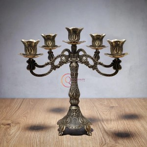 Metal Lantern Home Decor Candle Jars Superior Quality Unique Design Wedding Decorative Lantern Large Candelabra At Good Price - Product Image 2