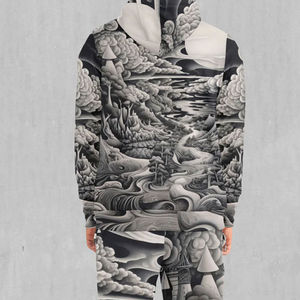 Haute qualité hommes personnalisé conçu hiver survêtement 100% Polyester nouveau motif de Sublimation en gros ensemble unisexe respirant imprimé - Product Image 6