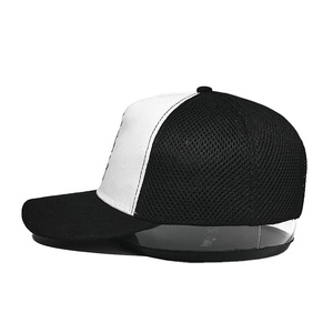 Sombreros de camionero con logotipo personalizado único, gorra de béisbol de malla de sarga de algodón, Panel de transferencia térmica, gorra de béisbol Unisex para adultos 2026 - Product Image 4