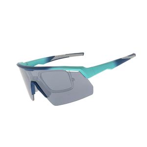 Lunettes de soleil de randonnée unisexes polarisées dégradées en montagne avec protection UV400 et caractéristiques de sécurité - Product Image 1