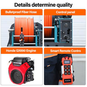 Machine à jet d'égout AMJET 8GPM 4000psi Machine à jet d'égout Machine à jet d'égout à <span class=keywords><strong>haute</strong></span> <span class=keywords><strong>pression</strong></span> <span class=keywords><strong>Nettoyeur</strong></span> de <span class=keywords><strong>pompe</strong></span> de lavage de voiture - Product Image 3