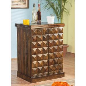 Table de bar Bowley en bois massif écologique facile à nettoyer Design moderne utilisation commerciale salon salle à manger Restaurant hôtel événements - Product Image 5