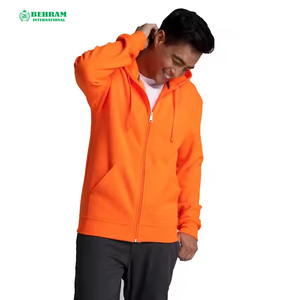 Sweat-shirts à fermeture éclair unisexes sur mesure, 100% coton molletonné/éponge française, haute qualité, meilleur prix, respirant, séchage rapide - Product Image 1