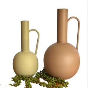 VASE FLEUR EN MÉTAL CUIVRE TOUTE COULEUR PANTONE POSSIBLE FINI DÉCORATION DE LA MAISON CADEAUX DE MARIAGE - Product Image 3
