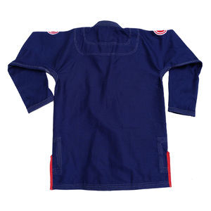 Haute Qualité Personnalisé Brodé Jiu Jitsu Gi Bleu Perle Armure Coton Tissu Meilleurs Prix D'usine pour L'art Martial Porter - Product Image 4