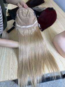 Vente chaude perruques de cheveux humains dentelle avant perruque os cheveux raides dentelle frontale pleine 360 dentelle personnalisée DHL vietnamien perruques de cheveux bruts - Product Image 6