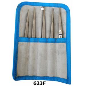 Kit de pinzas de diamante Juego de 6 piezas Tela Vallet Proveedor de herramientas de joyería - Product Image 2