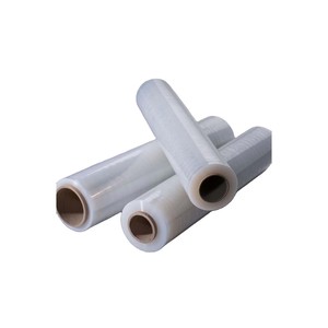 40gauge*4.0 kg Clear Plastic <b>Stretch</b> Film Rolls 500mm Wide Plain Surface Low Price Machine Grade <b>Wrap</b> for Furniture Packing - Product Image 2