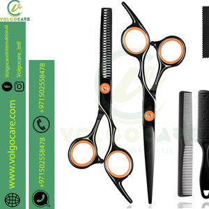 Juego de tijeras de corte de pelo de salón de peluquería profesional de alta calidad, punta de hoja afilada saludable para hombres, mujeres, mascotas, mango inoxidable - Product Image 3
