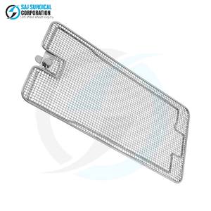 ฝาปิดสำหรับตะกร้าแบบฐานเรียบ สแตนเลส ฝาปิดทางการแพทย์ ออกแบบมาเพื่อการจัดเก็บเครื่องมืออย่างปลอดภัย ใช้งานด้วยมือ ได้รับการรับรองมาตรฐาน CE - Product Image 2